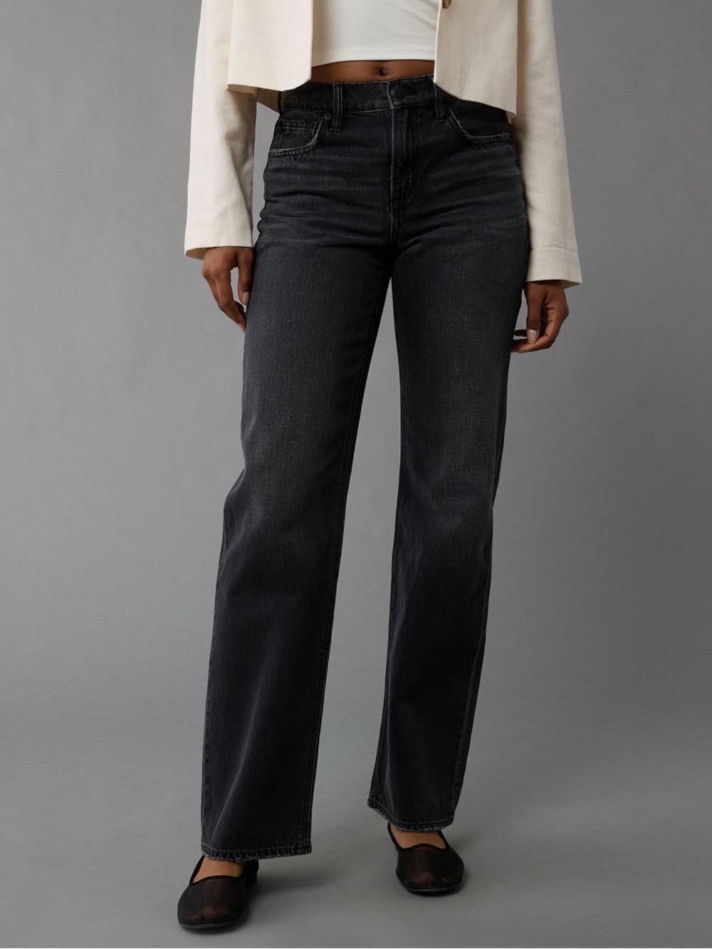 NWT Embellished Strigid High-Waisted Stovepipe Jean Size 6-Short